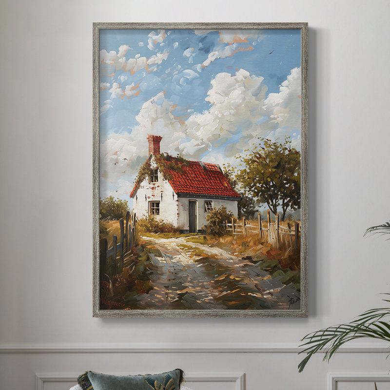LANDSCAPES Series CII, reproduction encadrée - bois massif