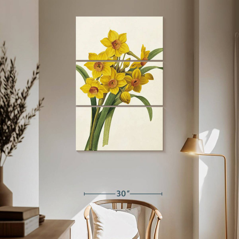 Jonquilles Harnek, H 65 po x l 42 po