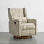 Fauteuil inclinable et pivotant manuel Drenna-1392669301