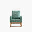Chaise berçante Modern Green