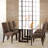 Reesa Rectangular Glass Top with Solid Wood Base Dining Table-23622196-33584273