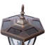 Ensemble de boîte aux lettres / lampadaire