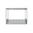 Full Size Canopy Floor Bed With Fence-1799247144