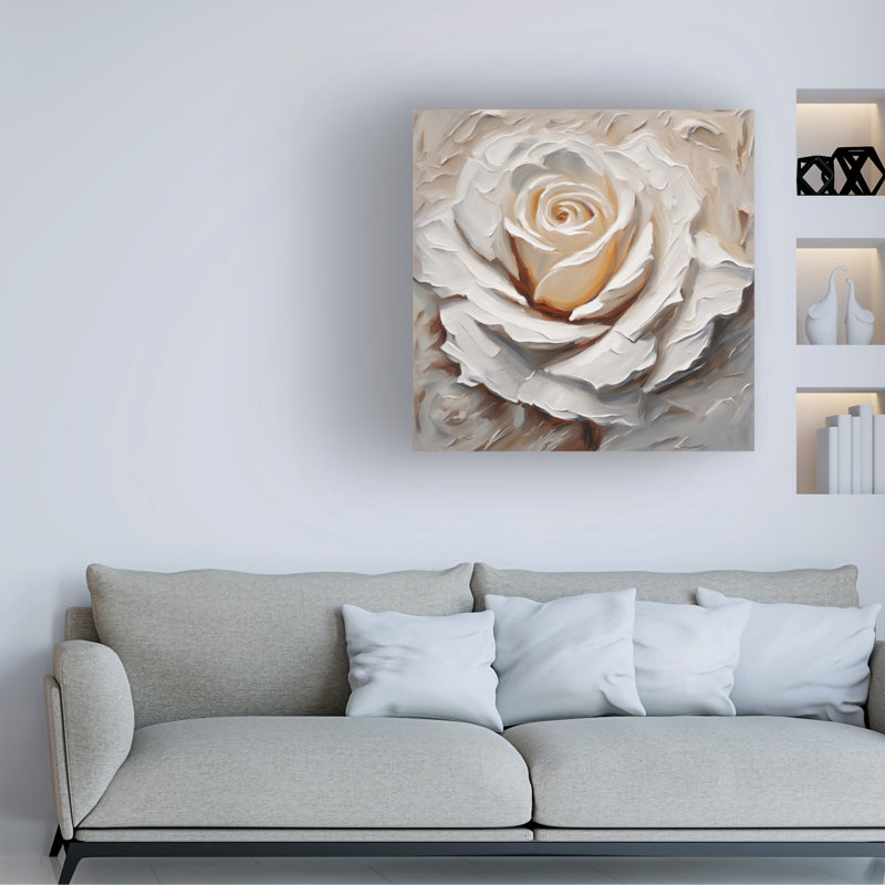 Art sur toile «bolologia» Tina Lavoie Impasto, H 35 po x l 35 po