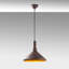 Luminaire suspendu conique à 1 lumière Kriner