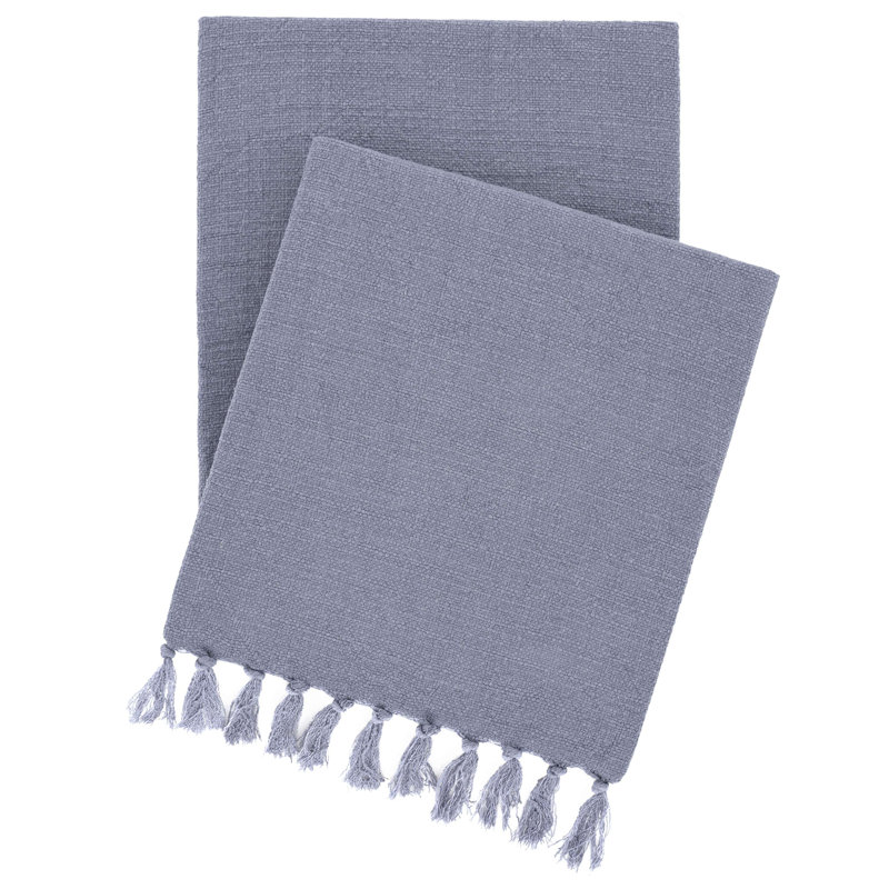 Evelyn Linen Throw, Mushroom