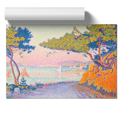 Golfe Juan by Paul Signac - No Frame Painting