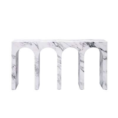 Engineered Stone Console Table