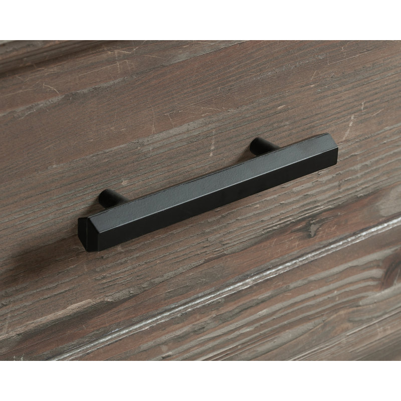 Table basse avec rangement Gilud, Pin caillou