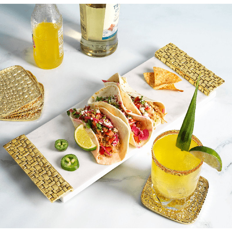 Palm Cheese Board with Spreader