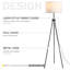 Lampe trépied 59,75 "-1985924111