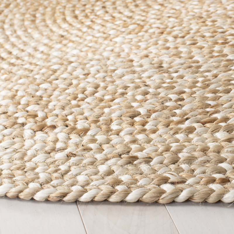 Bradon Hand Loomed Beige/Brown Rug, Round 305cm