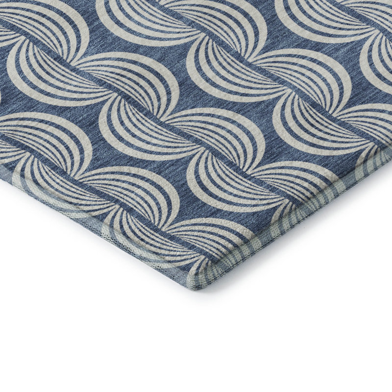 Tapis tourbillon Premium Corum AMF1055 lavable à la machine, Rectangulaire 8 pi x 10 pi