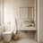 Gold Glass Bathroom Accessories Set