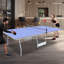 Ensemble de table de ping-pong pliable et portable de 9 pi de taille moyenne pour jeux de table d'intérieur, comprenant un filet, 2 raquettes et 3 balles