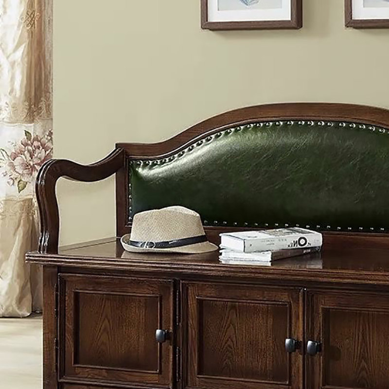 Tabouret avec rangement à chaussures 47,2 po