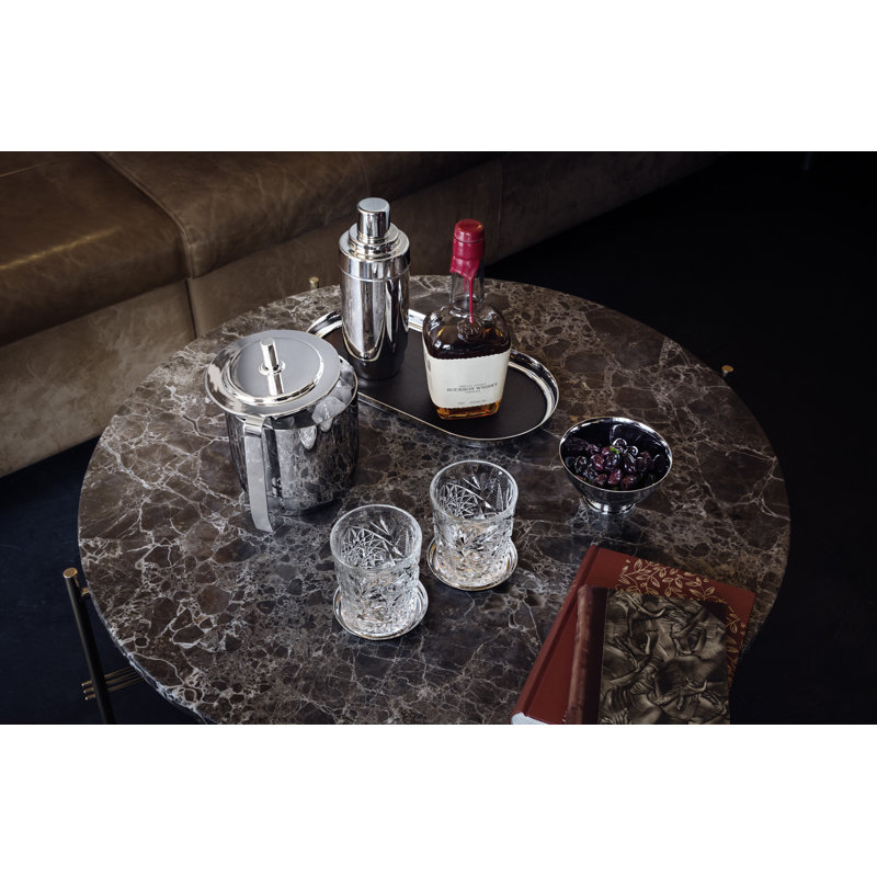 Manhattan Ottoman and Coffee Table Tray
