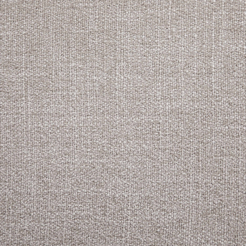 Lit en tissu Adam, Tissu texturé lin taupe, Très grand
