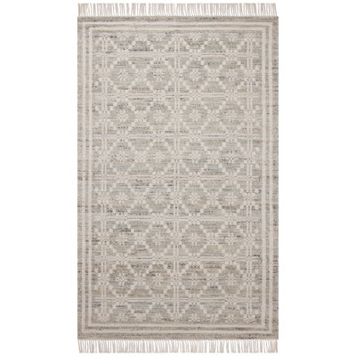 Angela Rose x Loloi Reversible Rivers Lagoon / Ivory Area Rug
