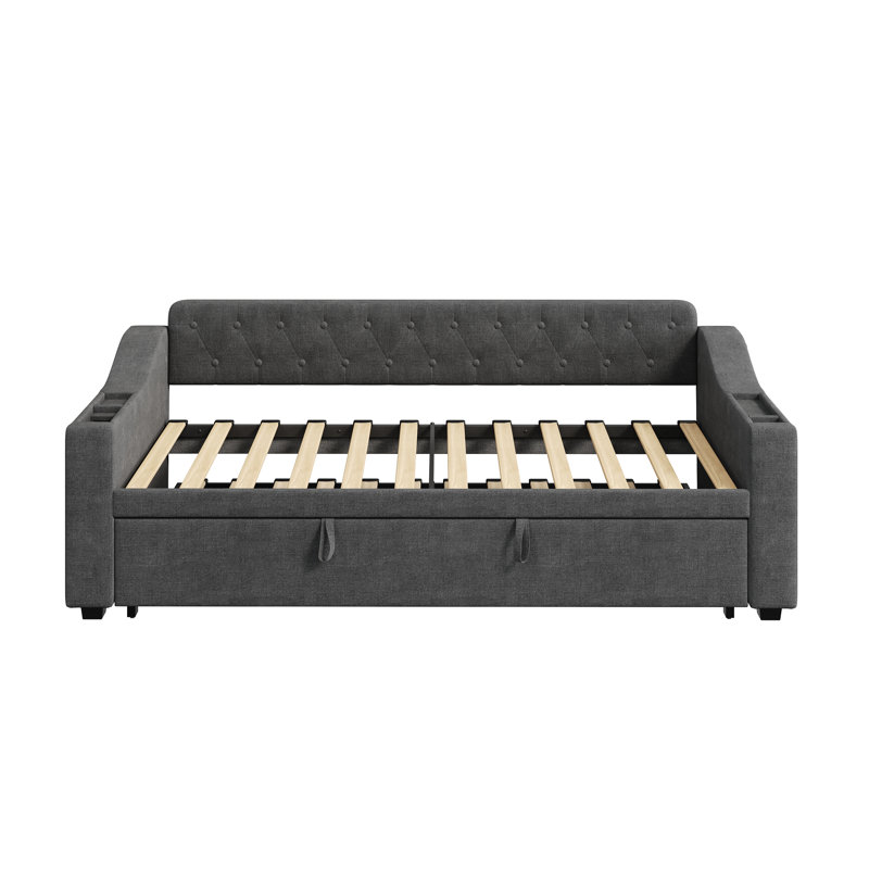 Upholstered with Trundle