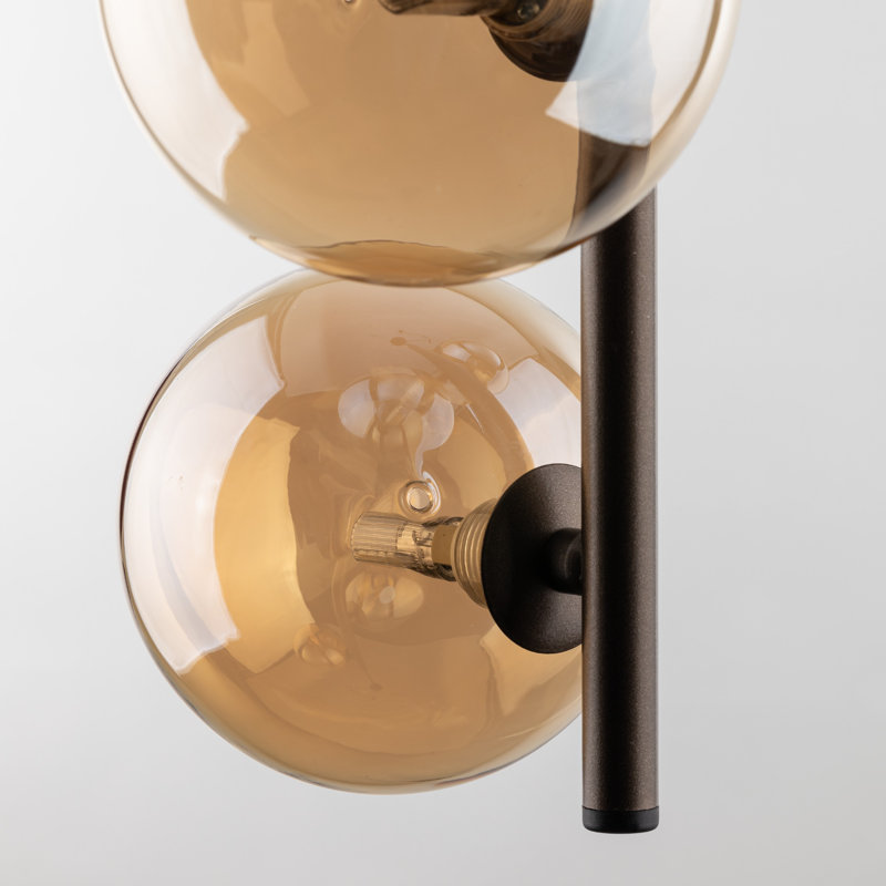 Estera 3 - Light Cluster Pendant, Brown / Black
