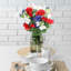 Buissons de fleurs artificielles