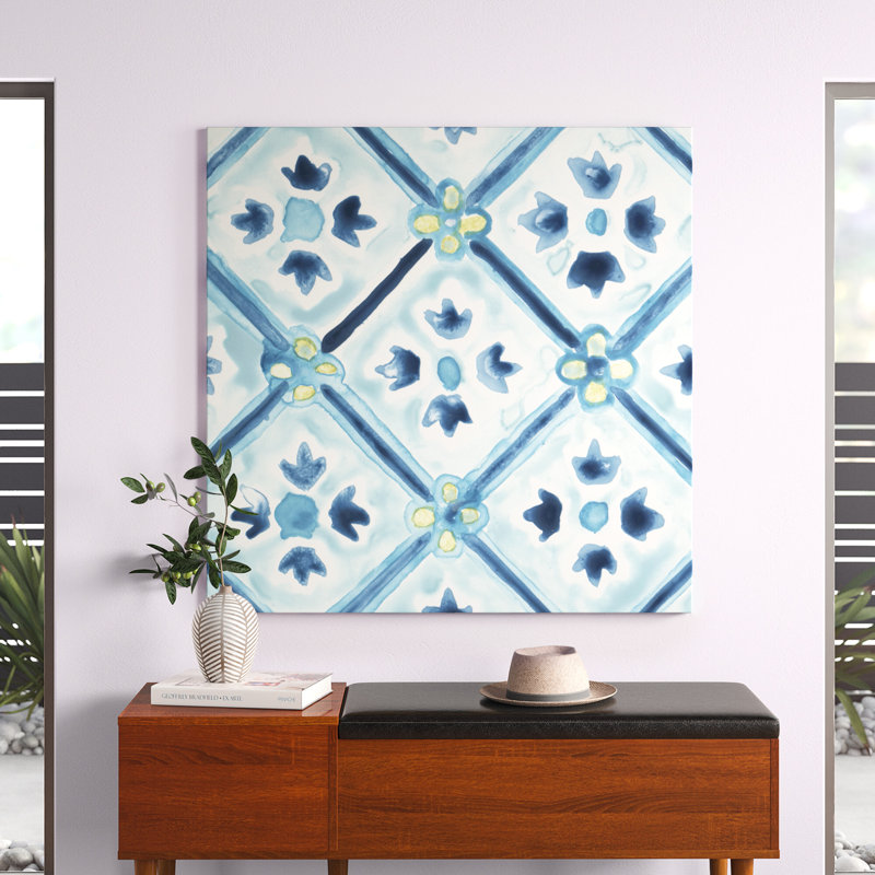 «Medallion Medley II», peinture sur toile