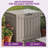 Balconera 31 Gallon Resin Lockable Deck Box-125242631