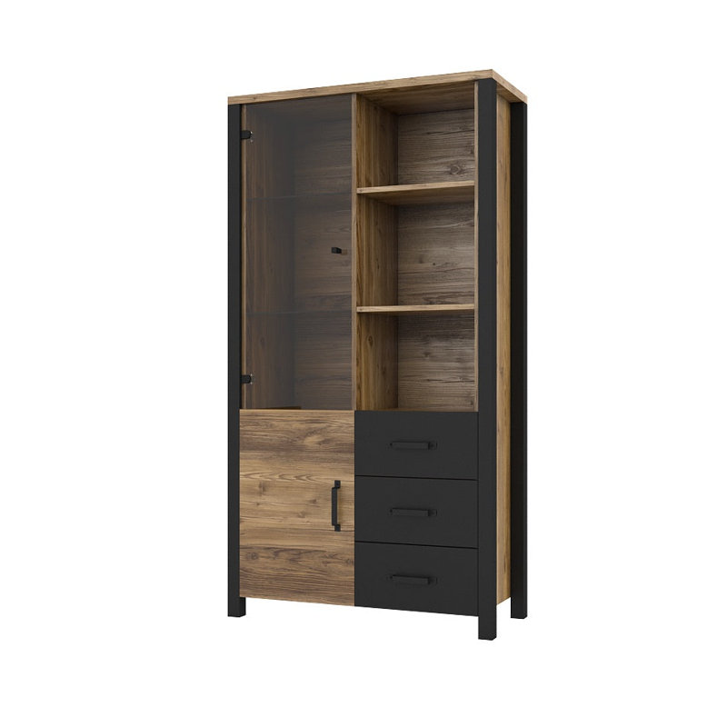 Altti Display Cabinet, Fichte Oak