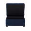 Banc de rangement avec plateau coulissant Modern