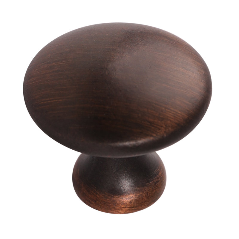 1 Diameter Mushroom Knob Multipack, Oil Rubbed Bronze
