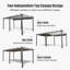 Pergola d'extérieur en aluminium rétractable avec auvent-90611745-90611744