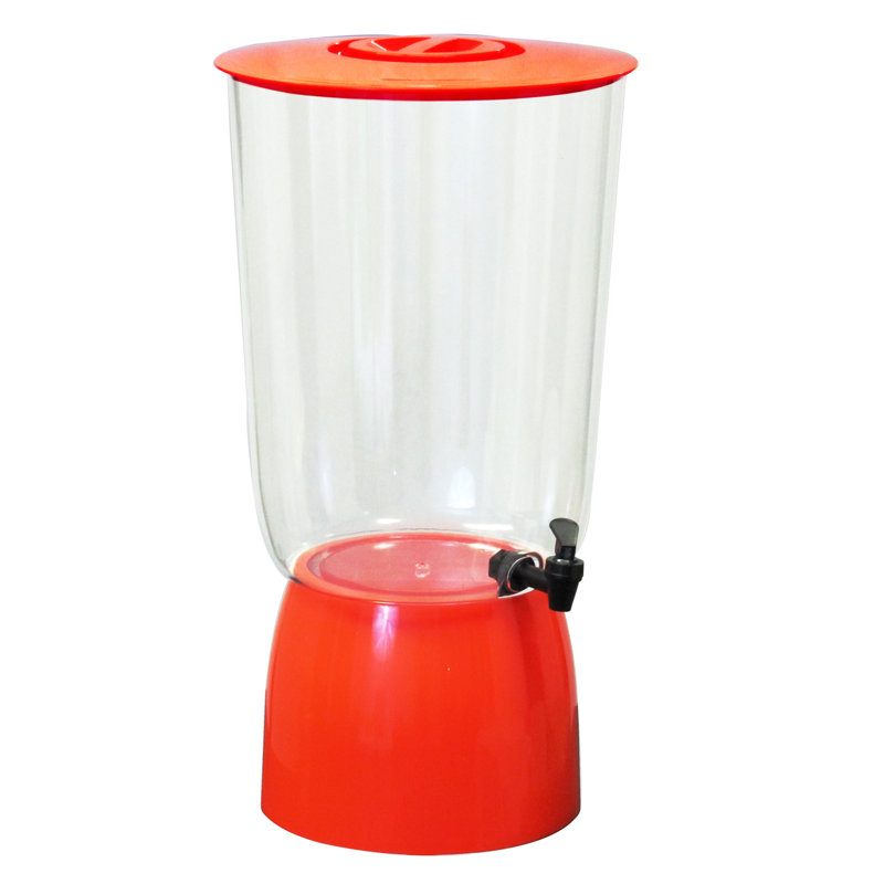 Nygaard 640oz. Beverage Dispenser, Orange