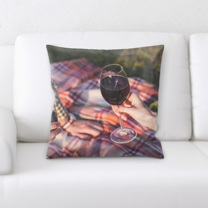 Coussin décoratif alcool