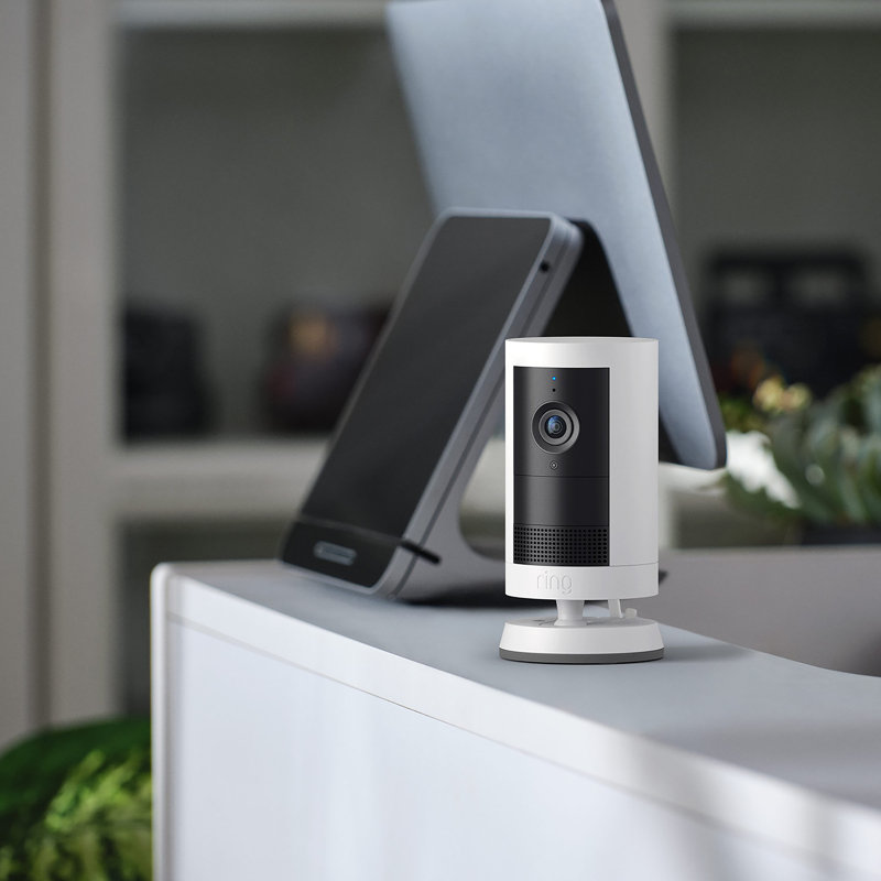 Anneau extérieur Cam Plus Plug-in - Blanc