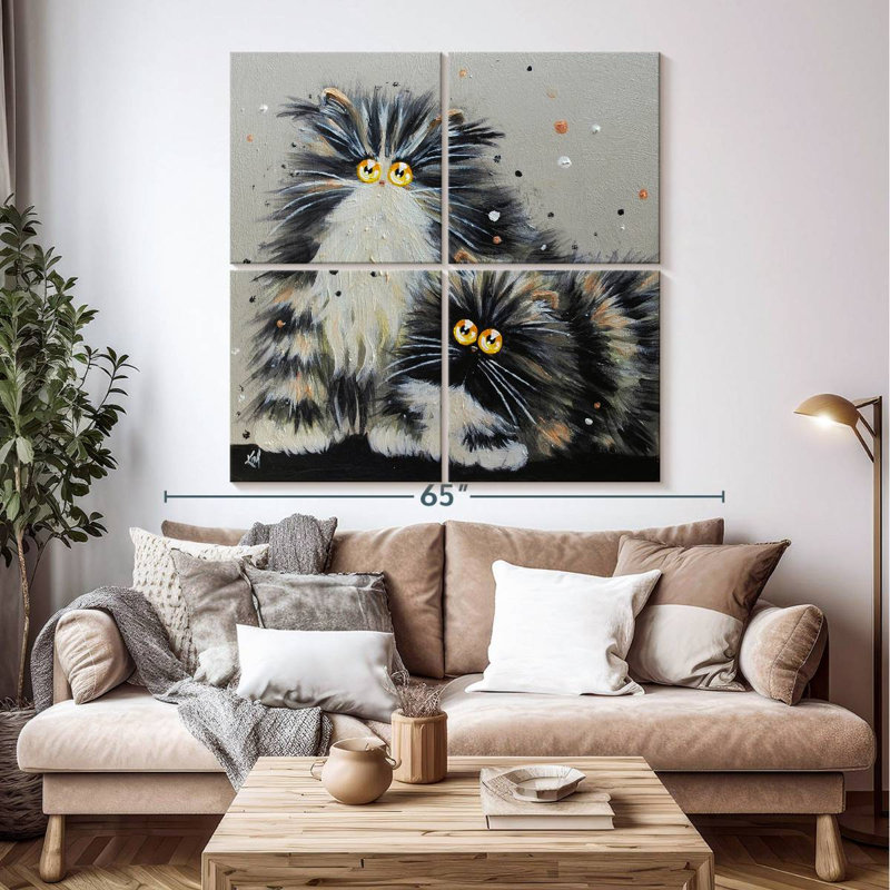 Brampt Rodney And Dave, 50" H x 50" W