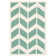 Deedgra Hand Tufted Wool Chevron Rug