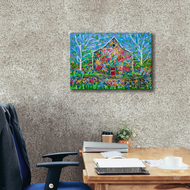 "Inside Out House" par Estelle Grengs, H 18 po x l 26 po x P 0,75 po
