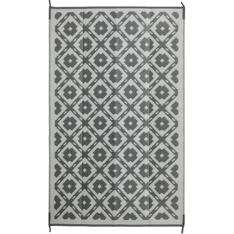 Tapis d'intérieur / extérieur noir Performance, Rectangle de 5 pi x 8 pi