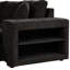 Upholstered 59.01 " Reclining Sofa Bed