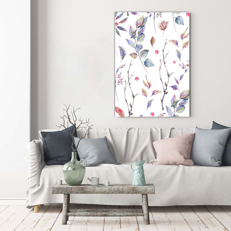 Eucalyptus Leaves - Wrapped Canvas Print