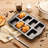 2 Pack Mini Loaf Baking Pans 8-Cavity, Nonstick Small Cornbread Pan, Tiny Banana Bread Pan Set, Heavy Duty Brownie TIn, Dark Grey