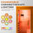 Far Infrared Wooden Sauna Room Home Sauna Spa Low-emf Dry Saunas Single Person Spa Canadian Hemlock Wood