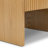 Leeds Oak Nightstand With Ribbed Design Drawer-116380675