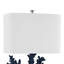 Lampe de table 1 lumière de 26 po de hauteur Cape Sable - bleu marine