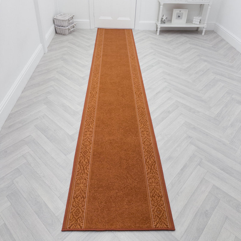 Runner Vintage Look Looped / Hooked Area Rug, Runner 100 x 270 cm
