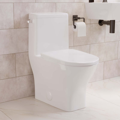 Toilette ronde une pièce à double chasse de 1,1/1,6 gallon par chasse Sublime II