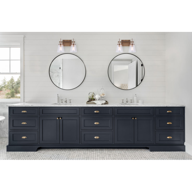 Éclairage pour meuble-lavabo 2 lumières Kesler