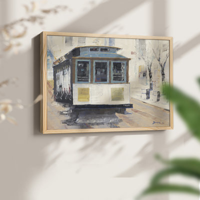 Cable Town -Framed Print - Restickable