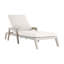 Altea Outdoor Teak Chaise Lounge-66942647